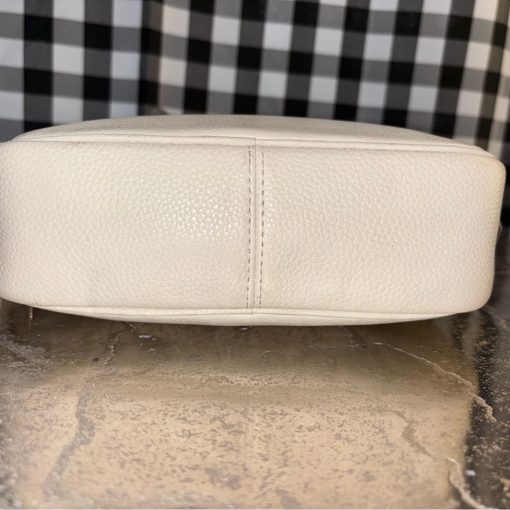 kate spade New York Astrid Medium Ivory Pebbled Leather Crossbody Bag - Picture 4 of 8